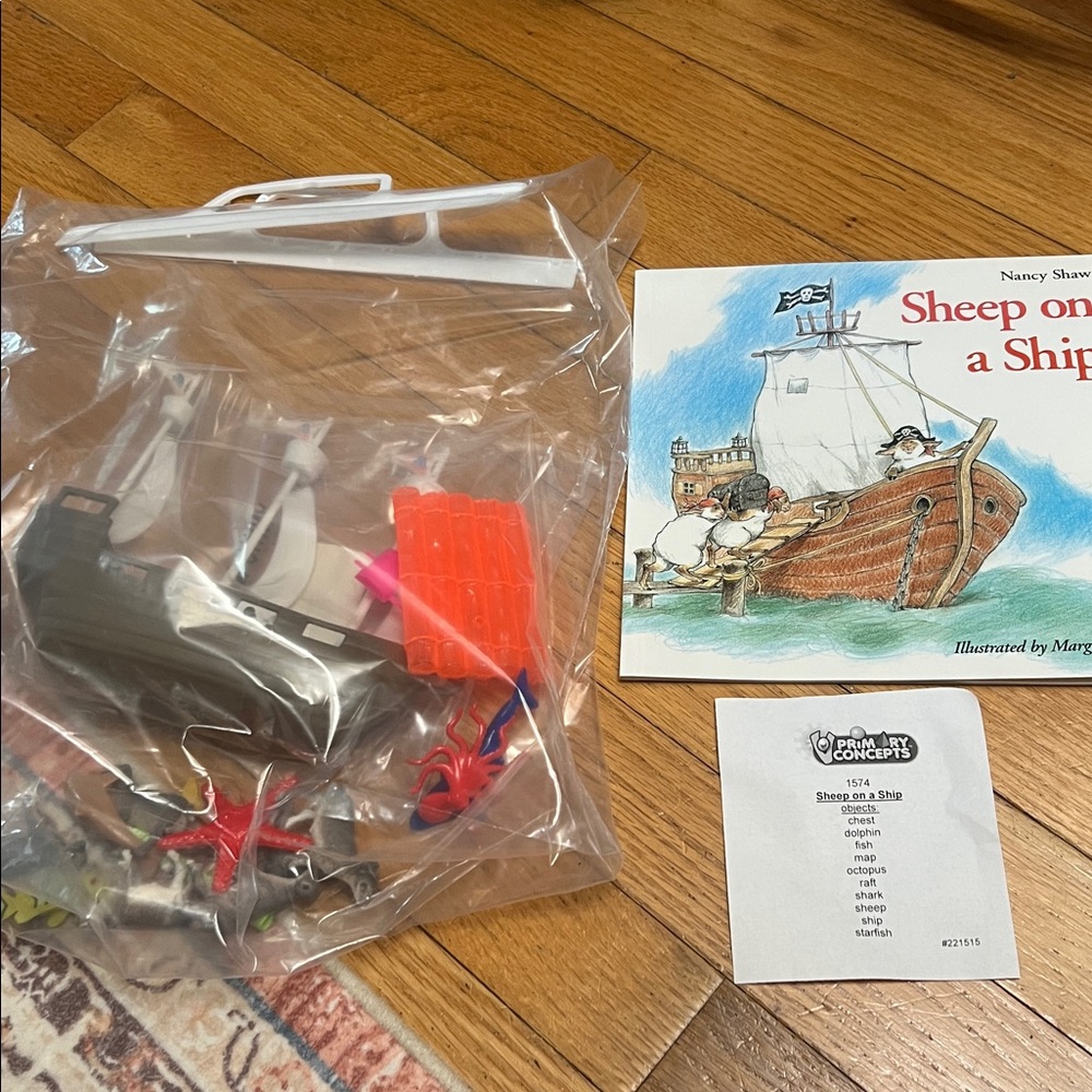 New Primary Concepts Sheep on a Ship 3D Book Set Hands-on Homeschool
